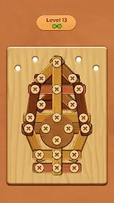 Wood Screw Puzzle screenshot 1