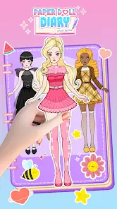 Paper Doll Diary: Dress Up DIY screenshot 1