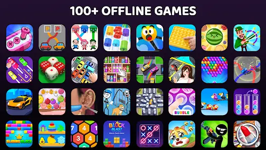 NoWiFi - Relaxing Arcade Games screenshot 1