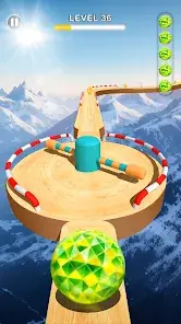 Rolling Ball Sky Escape screenshot 7