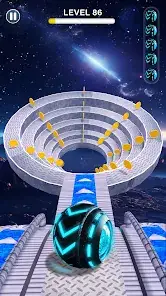 Rolling Ball Sky Escape screenshot 6