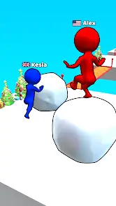 Snow Race 3D: Fun Racing screenshot 3