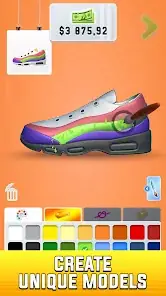Sneaker Art! Coloring Game screenshot 3