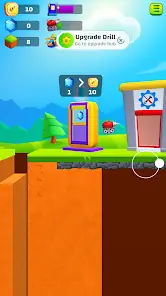 Ground Digger: Lava Cave Drill screenshot 2