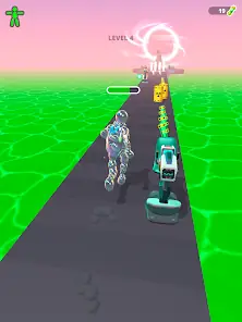 Monsters Lab - Freaky Running screenshot 6