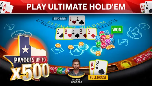 Ultimate Hold'em by Pokerist screenshot 1