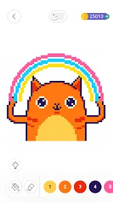 Color by Number：Coloring Games screenshot 5