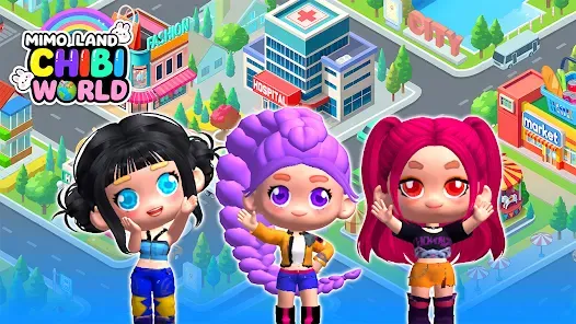 Mimo Land: Chibi World screenshot 1